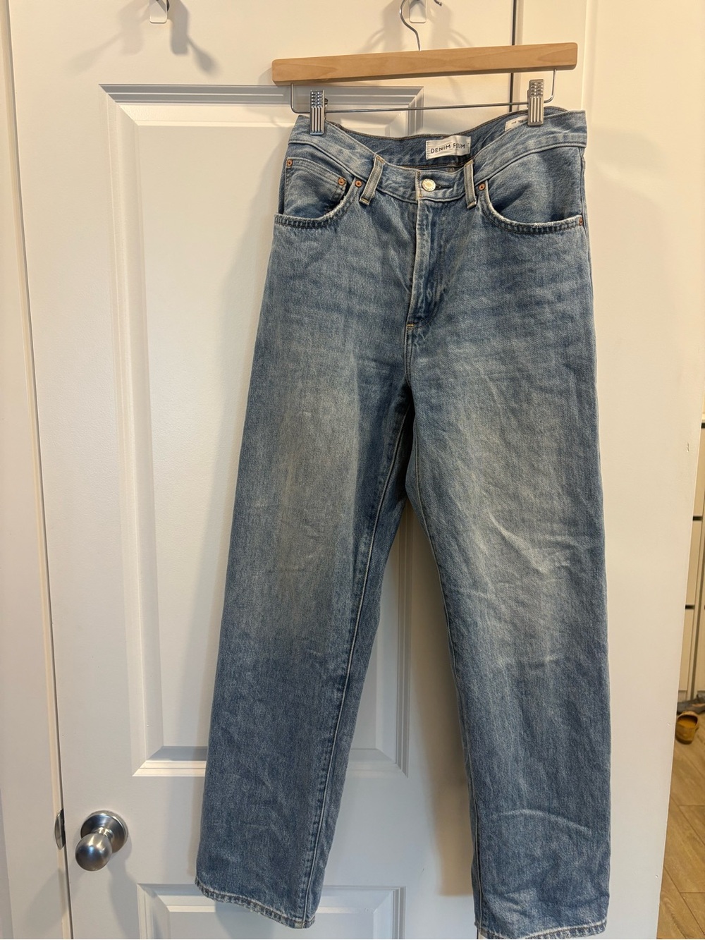 Denim Forum Marlo high rise baggy jean sz26
